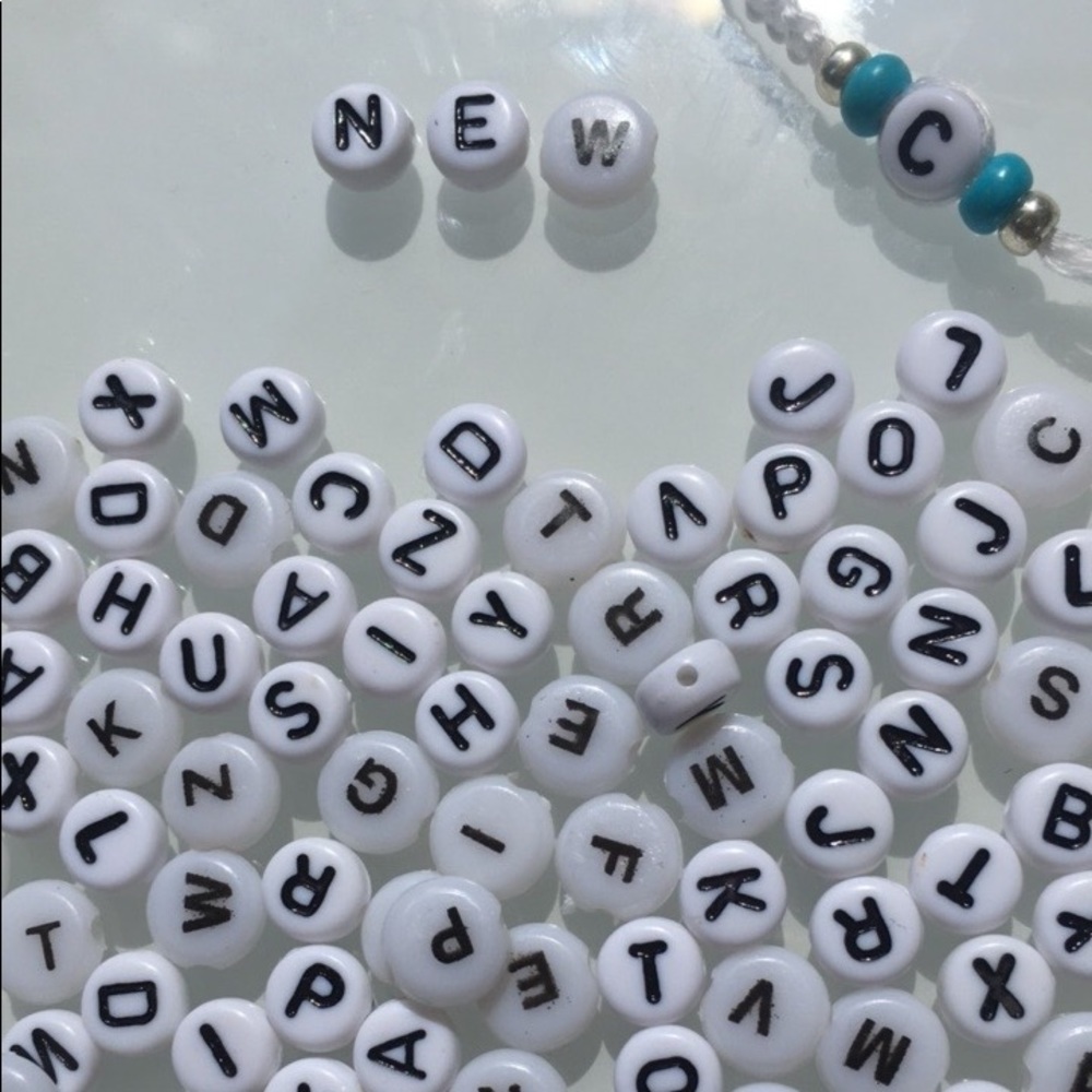 Handmade Personalized Initial Friendship Bracelet - Picture 4 of 4